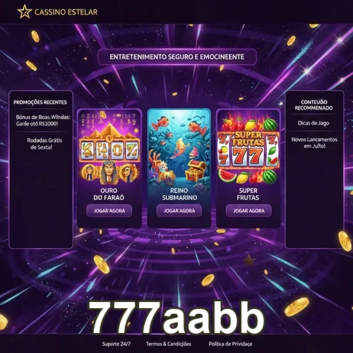 Explore Slots Populares e Divertidos - 777aabb