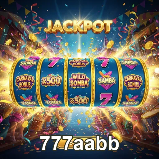 Samba bônus do jackpot no site 777aabb, com símbolos vibrantes e prêmios emocionantes.